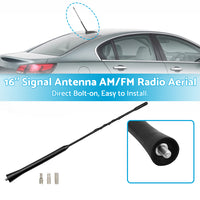 {{ 16'' Signal Antenna AM or FM Radio Aerial Black Suitable For Nissan Navara 2005 on }} - Buy Car Parts Online at {{ Kaka Auto Parts }}.