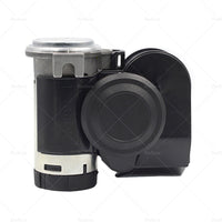 {{ 1X Nautilus Compact Motor Bike Air Horn Black 139dB 12 volt Motorcycle Loud }} - Buy Car Parts Online at {{ Kaka Auto Parts }}.