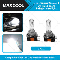{{ H15 15W 55W DRL Hi Lo Beam Halogen Headlight Suitable For Golf Mercedes }} - Buy Car Parts Online at {{ Kaka Auto Parts }}.