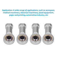 {{ 10PCS Zinc 6mm Female Spherical Plain Rose Joint Bearing Left Hand Threaded }} - Buy Car Parts Online at {{ Kaka Auto Parts }}.