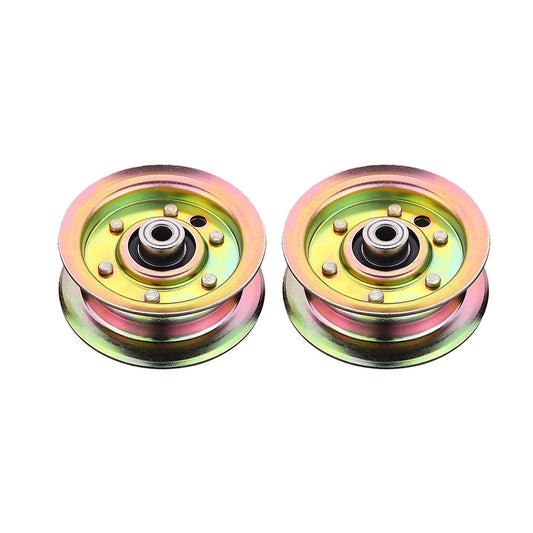 2xPulley Suitable For Husqvarna Jonsered Mowers 532 17 79 68 532 19 31 97 177968