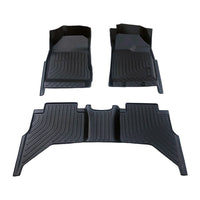 Anti-Slip 3D TPE Floor Mat Suitable For Isuzu D-MAX / Dmax Dual Cab 2012-2020