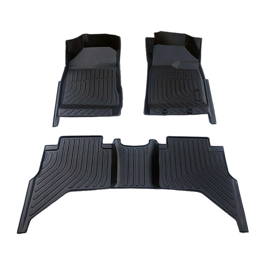 Anti-Slip 3D TPE Floor Mat Suitable For Isuzu D-MAX / Dmax Dual Cab 2012-2020