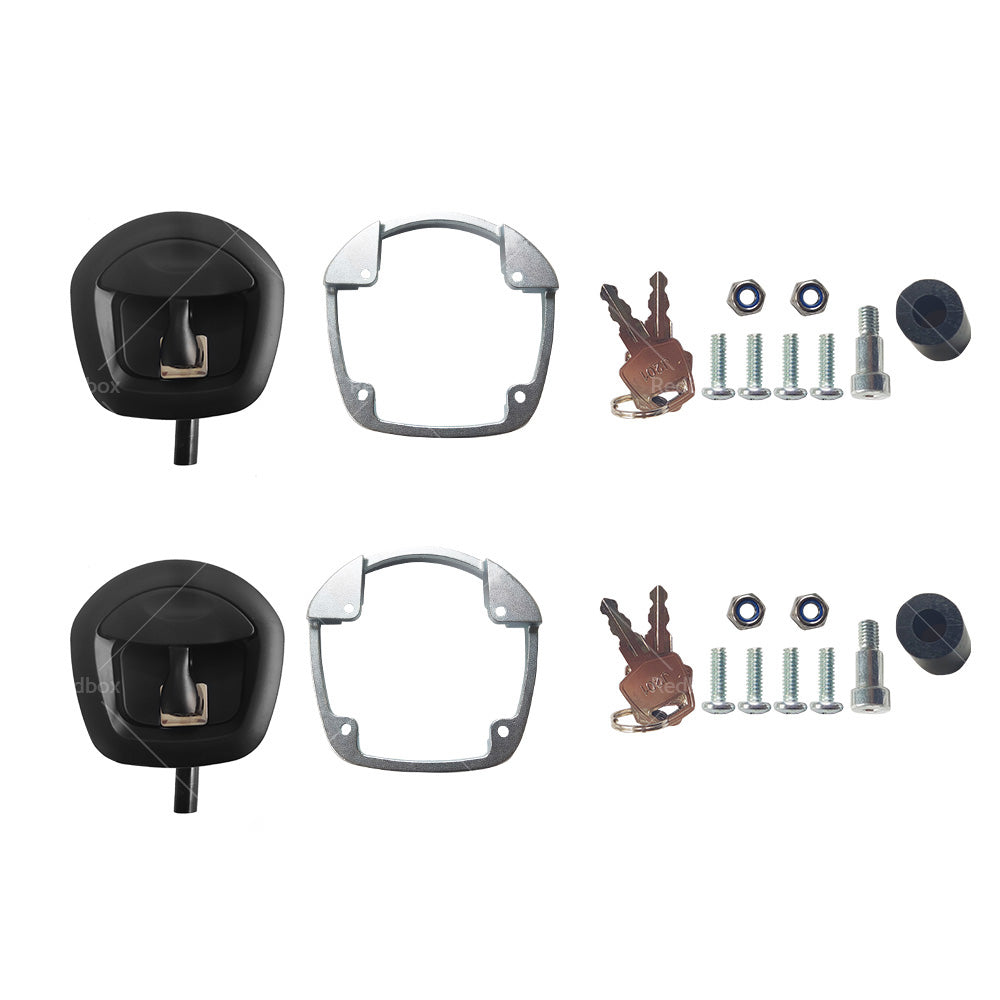 {{ 2pcs Whale Tail T Handle Lock Latch Compression Lock Ute Canopy Trailer Toolbox }} - Buy Car Parts Online at {{ Kaka Auto Parts }}.