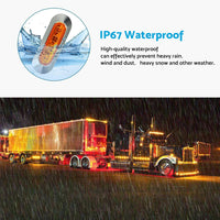 10x LED Clearance Side Marker Lights Suitable For Truck Trailer Lorry Amber