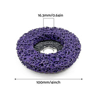 10x 4'' Poly Strip Disc Paint Stripping Wheel Abrasive Discs Suitable for Grinder