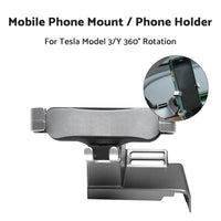 360?? Rotating GPS Navigation & Cell Phone Holder Stand Suitable For Tesla Model 3 & Y