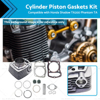 {{ Cylinder Piston Gaskets Kit 63. 5mm Suitable For Honda 250ml ATC200 XL200 250cc }} - Buy Car Parts Online at {{ Kaka Auto Parts }}.