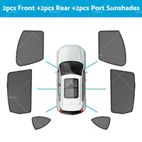 {{ Car Window Sun Blind for Mazda CX-5 CX5 2017-2022 Magnetic Rear Shade Mesh }} - Buy Car Parts Online at {{ Kaka Auto Parts }}.