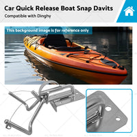 {{ 304 Stainless Steel Car Quick Release Boat Snap Davits Suitable for Dinghy }} - Buy Car Parts Online at {{ Kaka Auto Parts }}.