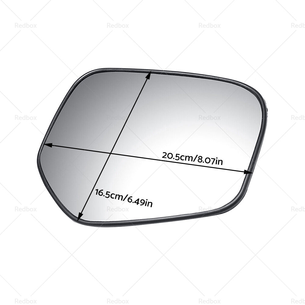 {{ FRONT RIGHT SIDE MIRROR GLASS W  BACK PLATE SUITABLE FOR MITSUBISHI TRITON 06-15 }} - Buy Car Parts Online at {{ Kaka Auto Parts }}.