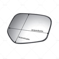 {{ FRONT RIGHT SIDE MIRROR GLASS W  BACK PLATE SUITABLE FOR MITSUBISHI TRITON 06-15 }} - Buy Car Parts Online at {{ Kaka Auto Parts }}.