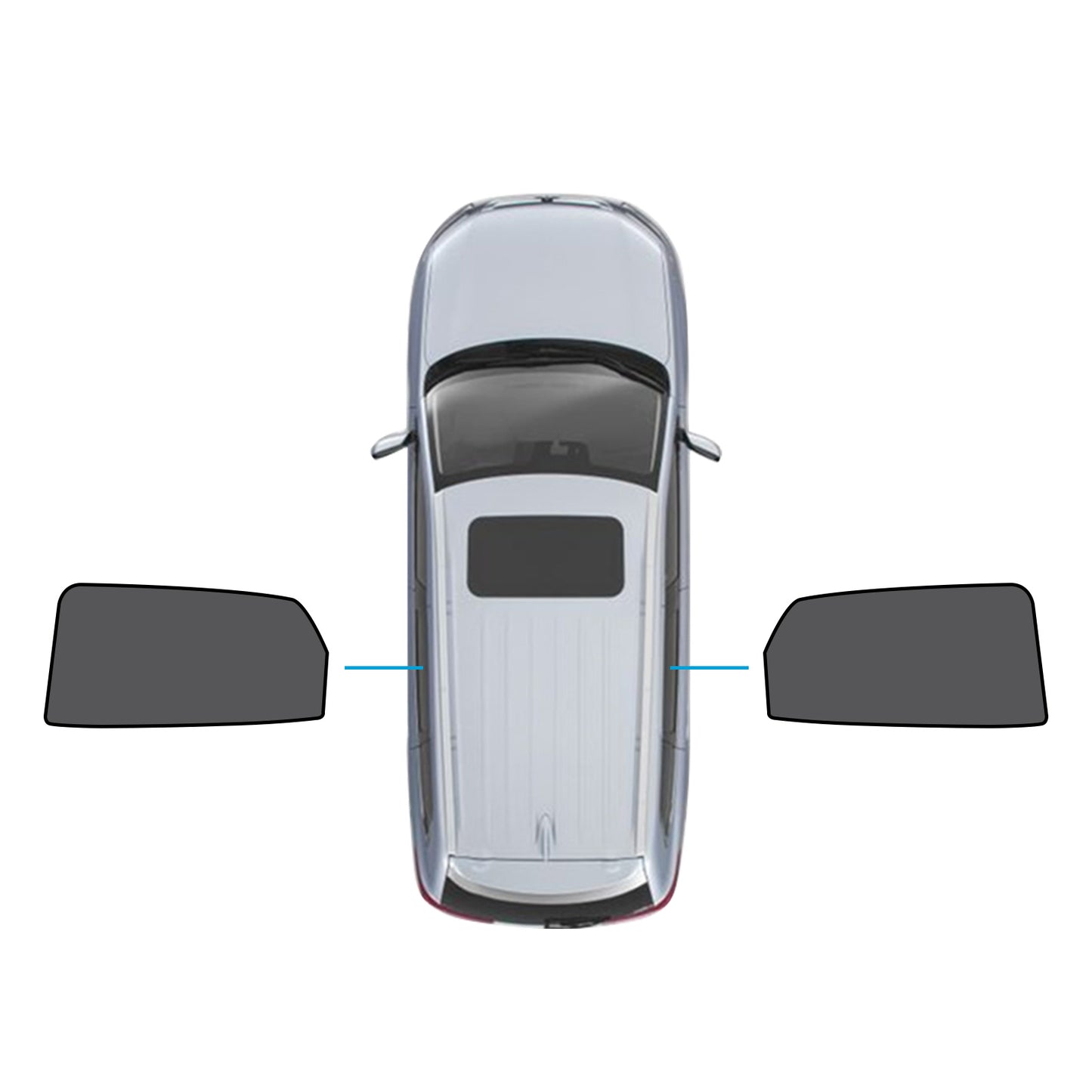 {{ Window Magnetic Mesh Sunshades Suitable for Kia Sportage 21-24 UVA  Protection }} - Buy Car Parts Online at {{ Kaka Auto Parts }}.