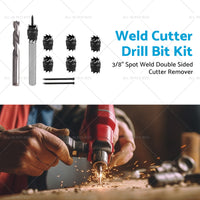 {{ 1 Set 3 8inch Spot Weld Double Sided Cutter Remover HSS Drill Bit Welder Cut Tool }} - Buy Car Parts Online at {{ Kaka Auto Parts }}.