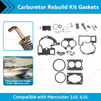{{ 302-804844002 Carburetor Rebuild Kit Gaskets Suitable for Mercruiser 3. 0L 5. 0L }} - Buy Car Parts Online at {{ Kaka Auto Parts }}.