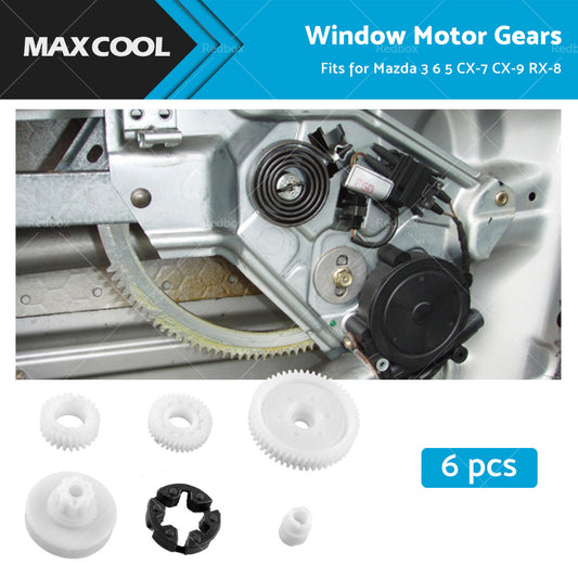 {{ Front Rear Window Motor Gear Regulator Repair Kit For Mazda 3 6 5 CX-7 CX-9 RX-8 }} - Buy Car Parts Online at {{ Kaka Auto Parts }}.