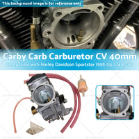 {{ Carby Carb Carburetor CV 40mm Fit For Harley Davidson Sportster 1998-Up 27490-96 }} - Buy Car Parts Online at {{ Kaka Auto Parts }}.
