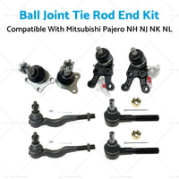 {{ Ball Joint Tie Rod End Kit Suitable for Mitsubishi Pajero NH NJ NK NL 4WD 91-00 }} - Buy Car Parts Online at {{ Kaka Auto Parts }}.