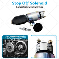 {{ 1751ES-24E7U1B1S5 Stop Off Solenoid Suitable for Cummins SA-3766T 24V 3864274 }} - Buy Car Parts Online at {{ Kaka Auto Parts }}.