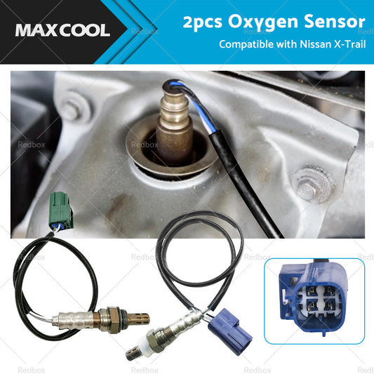 {{ Suitable for Nissan XTRAIL X-TRAIL T30 2. 5L QR25 2005-2007 2PCS O2 Oxygen Sensor }} - Buy Car Parts Online at {{ Kaka Auto Parts }}.