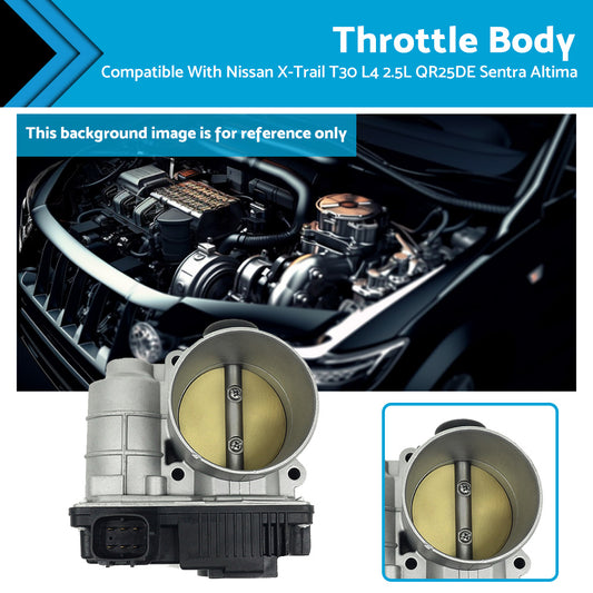 {{ Throttle Body Suitable For Nissan X-Trail T30 L4 2. 5L QR25DE 02-06 Sentra Altima }} - Buy Car Parts Online at {{ Kaka Auto Parts }}.