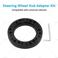 {{ Black Steering Wheel Hub Adapter Spacer Suitable For MOMO to NARDI Quick Release }} - Buy Car Parts Online at {{ Kaka Auto Parts }}.