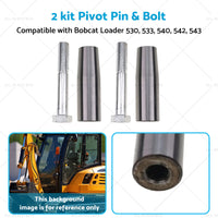 {{ 2 kit Pivot Pin Suitable for Bobcat S130 730-732 741 743 751 753 763 6732012 }} - Buy Car Parts Online at {{ Kaka Auto Parts }}.