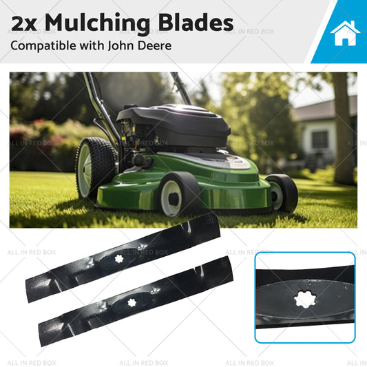 {{ AM141033 GX22151 2x 42 inch  Mulching Blades Suitable for John Deere LA115 LA120 D100 }} - Buy Car Parts Online at {{ Kaka Auto Parts }}.