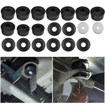 compare product 20PCS Polyurethane Body Mounts KF04050BK Suitable for Ford F250 F350 2 or 4WD 99-18