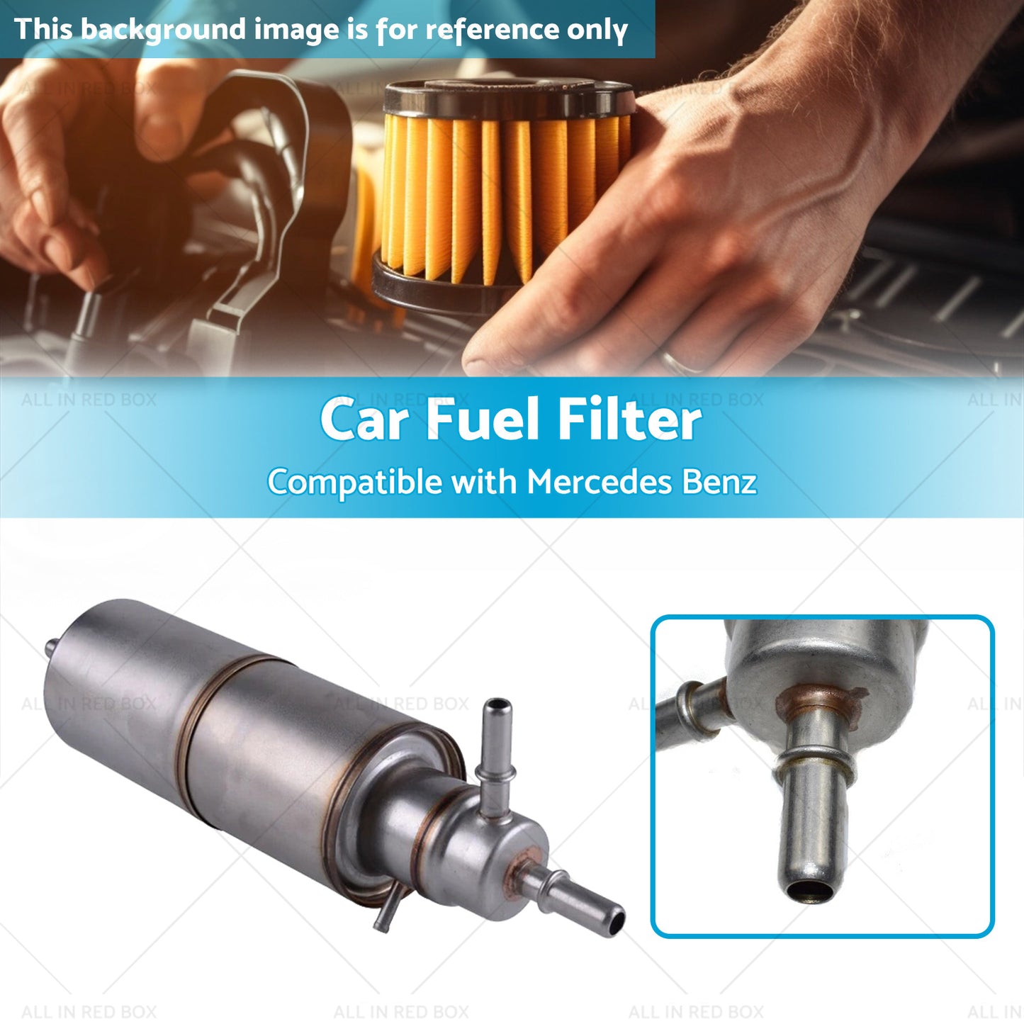 {{ 1634770701 Car Fuel Filter Suitable For Mercedes Benz ML W163 ML320 ML350 ML500 }} - Buy Car Parts Online at {{ Kaka Auto Parts }}.