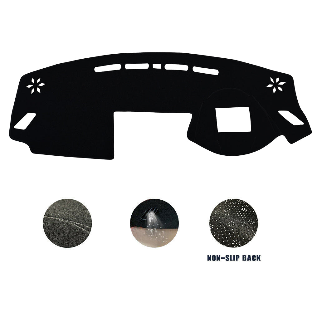 Dash Mat Suitable For Mitsubishi Eclipse Cross Dashboard Sun Cover Anti-Slip Without HUD 2017-2023
