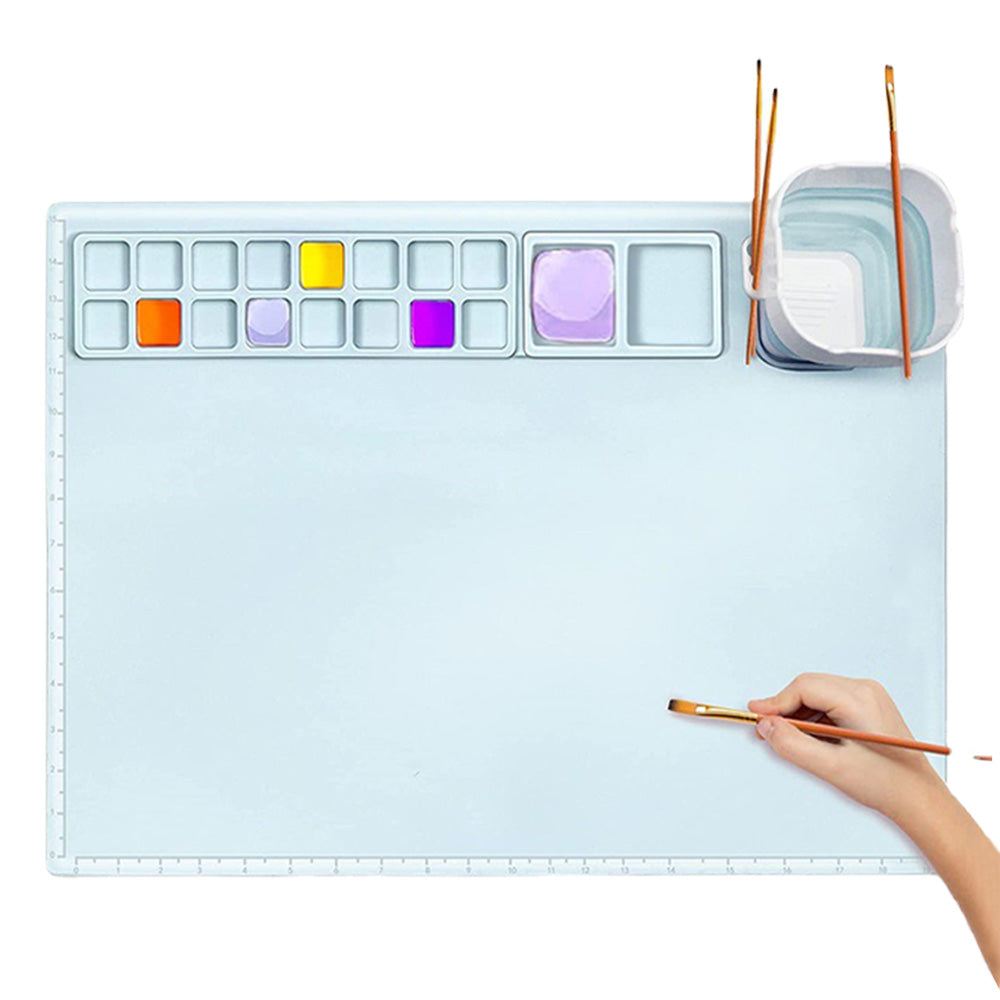 Silicone Art Mat Non-Stick Suitable For Resin Casting Crafts Painting Clay and Play