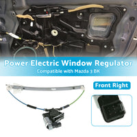 {{ WITH MOTOR Power Electric Window Regulator Front Right Suitable for Mazda 3 BK }} - Buy Car Parts Online at {{ Kaka Auto Parts }}.
