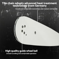 24'' Bar & Tungsten Chain Combo 3/8 .058 84DL Suitable For Husqvarna 61 160 162