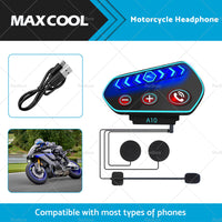{{ Bluetooth-5. 0 Wireless Motorcycle Helmet Headset Intercom Motorbike Headphone }} - Buy Car Parts Online at {{ Kaka Auto Parts }}.