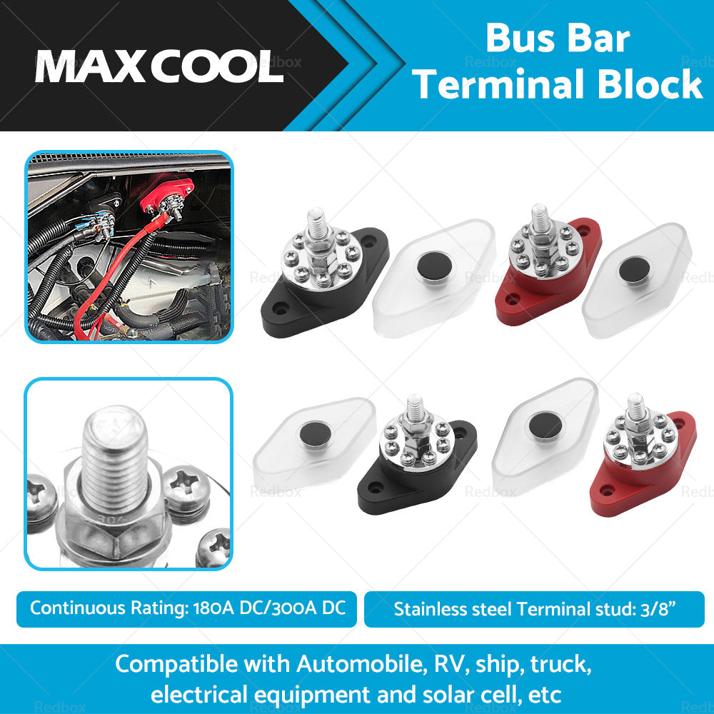 {{ Bus Bar Terminal Block Power Stud Battery Junction Post M10 Power Distribution }} - Buy Car Parts Online at {{ Kaka Auto Parts }}.