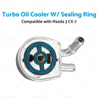 {{ LF6W14700A Turbo Oil Cooler W or  Sealing Ring Suitable for Mazda 3 CX-7 03-14 }} - Buy Car Parts Online at {{ Kaka Auto Parts }}.