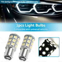 {{ 2x 12V BA15D LED White 27 SMD 5050 For Caravan Car Auto Indicator Signal Light }} - Buy Car Parts Online at {{ Kaka Auto Parts }}.