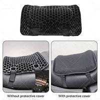 {{ Motorcycle Seat Cushion Comfort Gel Pillow Pad Cover Motorbike Pressure Relief }} - Buy Car Parts Online at {{ Kaka Auto Parts }}.