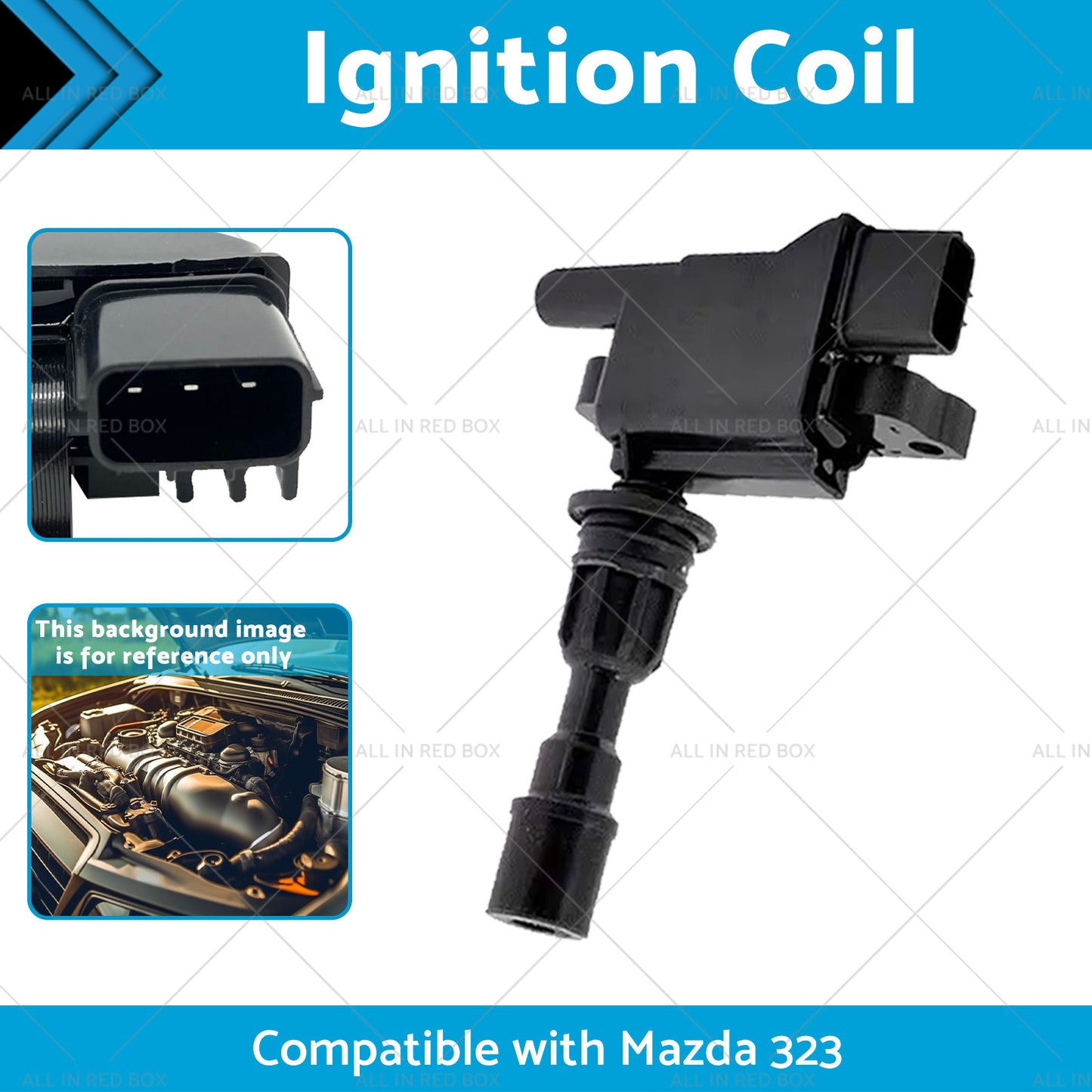 {{ ZL01-18100-A Ignition Coil Suitable for Mazda 323 1. 5L 1. 6L 98-03 }} - Buy Car Parts Online at {{ Kaka Auto Parts }}.