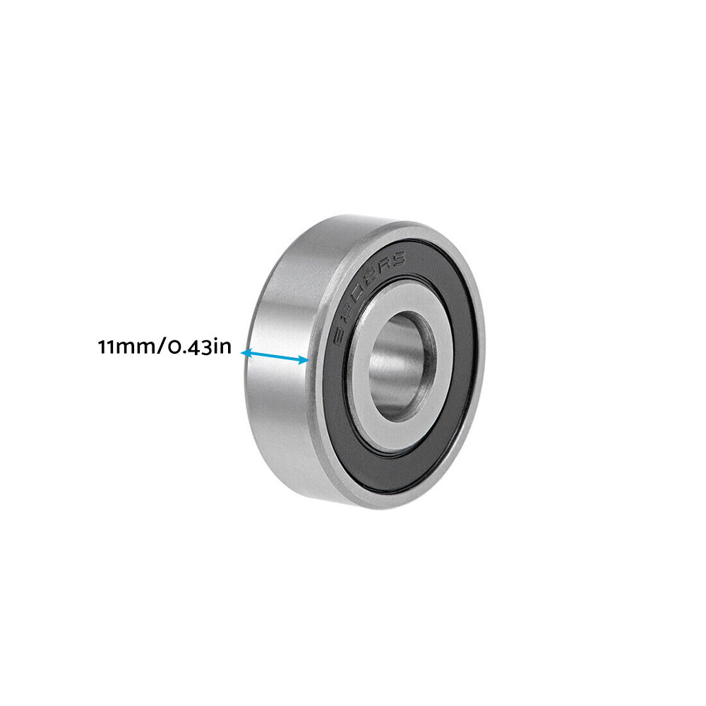 4x 6202-16-2RS Ball Bearings 16x35x11mm Double Sealed Chrome Steel Suitable For Various Applications