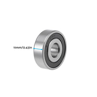 4x 6202-16-2RS Ball Bearings 16x35x11mm Double Sealed Chrome Steel Suitable For Various Applications