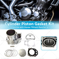 {{ Cylinder Piston Ring Gasket Kit for Honda TRX420 F TRX420 Rancher 420 2007-2022 }} - Buy Car Parts Online at {{ Kaka Auto Parts }}.