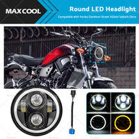{{ Suitable For Harley Davidson Street XG500 Softails Dyna LED Motorcycle Headlight }} - Buy Car Parts Online at {{ Kaka Auto Parts }}.