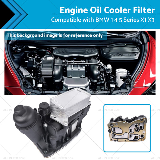{{ Engine Oil Filter Housing  and  Cooler 11428507697 SuitableFor BMW N47 N57 F25 10-19 }} - Buy Car Parts Online at {{ Kaka Auto Parts }}.