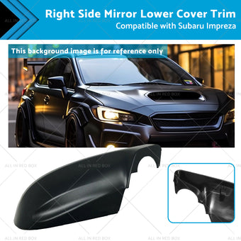 compare product Right Mirror Lower Cover Trim Suitablefor 16-23 Subaru Impreza Forester Outback