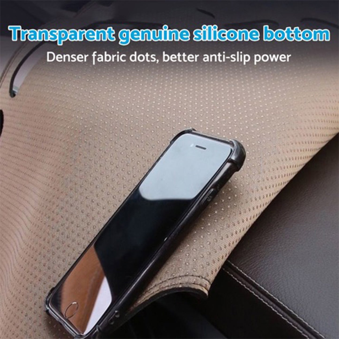 1x Non-Slip Microfiber Leather Dash Mat Suitable For Ford Ranger 2022-2025