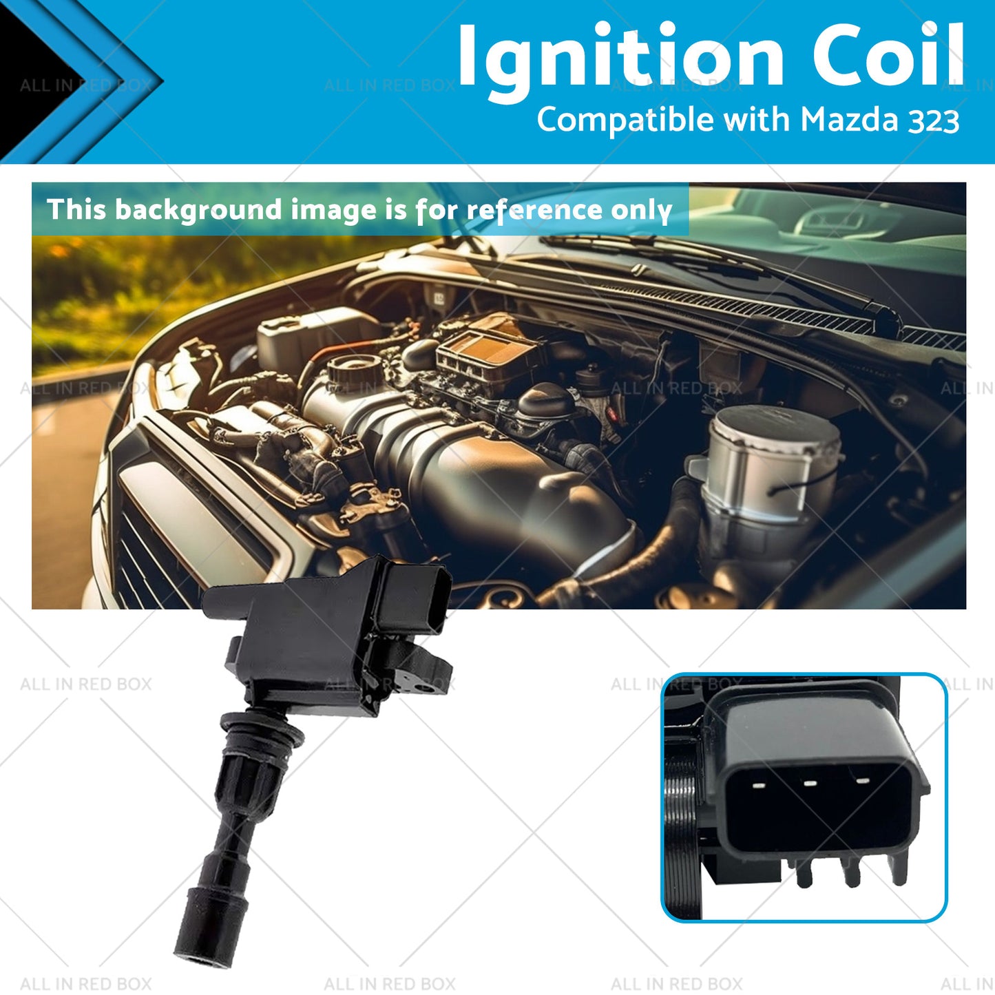 {{ ZL01-18100-A Ignition Coil Suitable for Mazda 323 1. 5L 1. 6L 98-03 }} - Buy Car Parts Online at {{ Kaka Auto Parts }}.