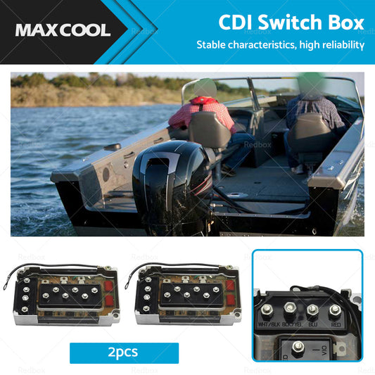 {{ 2x For Mercury Mariner Force Outboard Switch Box Power Pack 332-7778A12 CDI }} - Buy Car Parts Online at {{ Kaka Auto Parts }}.