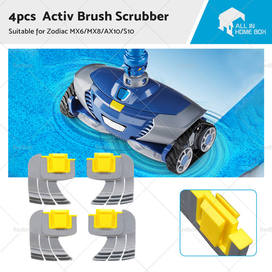 {{ 4PCS Activ Brush Scrubber For Zodiac MX6 MX8 AX10 AstralPool S10 Pool Cleaners }} - Buy Car Parts Online at {{ Kaka Auto Parts }}.